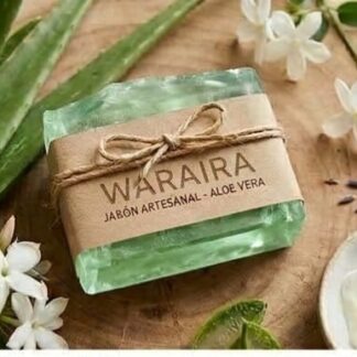Jabón artesanal de Aloe Vera